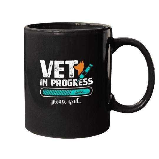 Vet Student Gift Veterinarian In Progress Vet Graduation Mugs