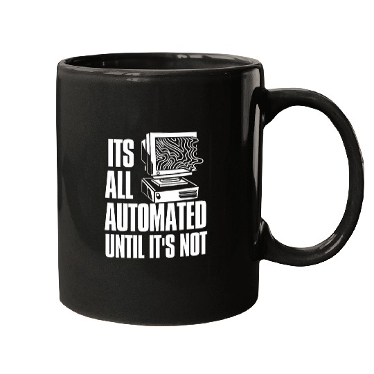 Funny Coder Software Engineer Programmer Rpa Developer Mugs