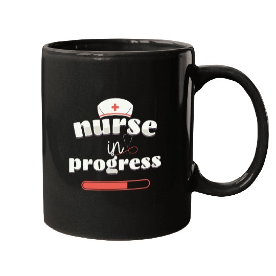 nurses In Progress Design Nursing Student Future nurses Mugs