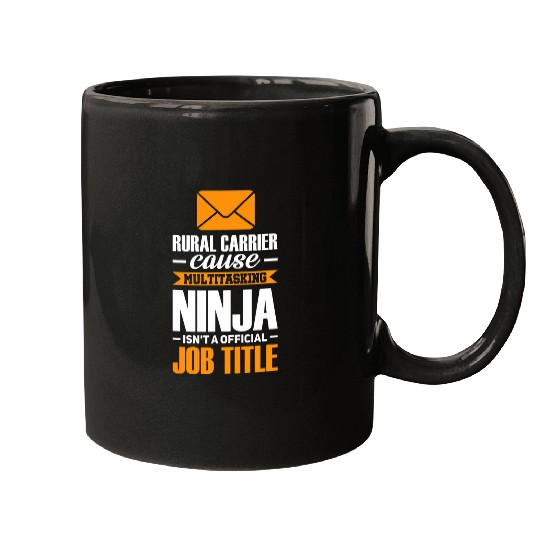 Rural carrier cause multitasing Postal worker Mugs