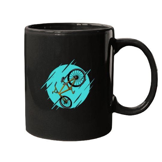 BMX Biker Gift Bicycle Bike Cyclist Extreme Sports 4 Mugs