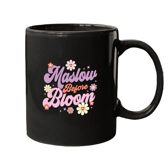 Maslow Before Bloom Psychology Basic Human Needs SPED Mugs