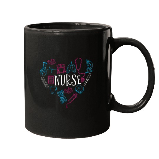 nurses Love Nursing Student RN Life 1 Mugs