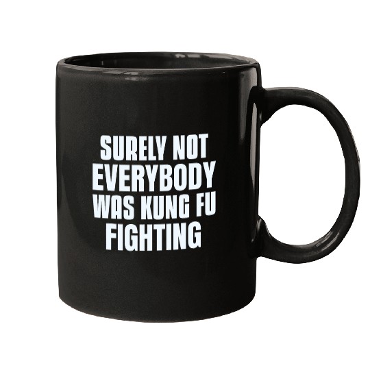 Surely Not Everybody Was Kung Fu Fighting For Kung Fu Lover 2 Mugs