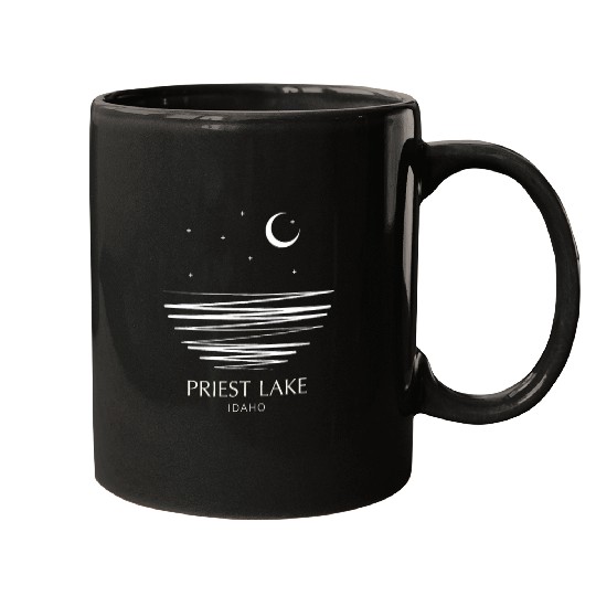 Priest Lake Idaho 1 Mugs