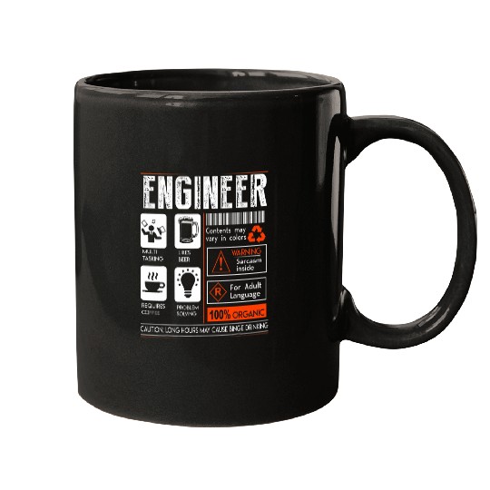 Funny Engineer Engineering Student Mugs