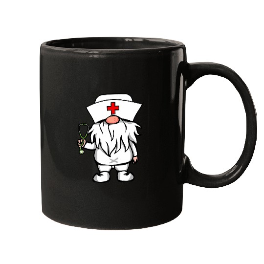 medicals Health Care Nursing Gnome nurses Mugs
