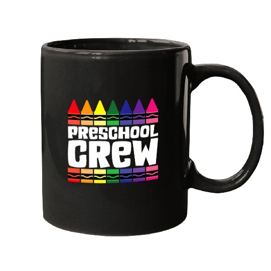 PRESCHOOL CREW PreK Tribe Back To School Teacher Student Mugs