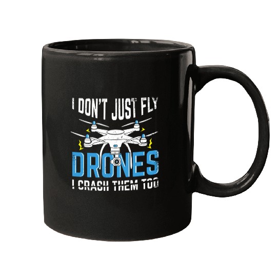 Funny Drone Design for a Multicopter Pilot Mugs