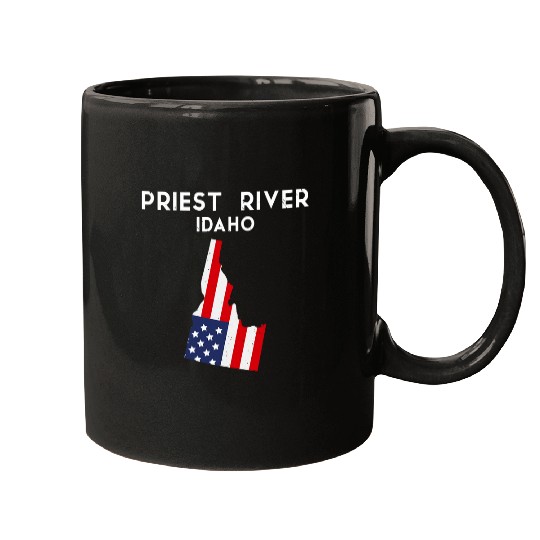 Priest River Idaho USA State America Travel Idahoan 1 Mugs
