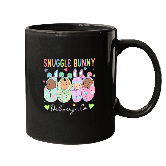 Snuggle Bunny Delivery Co Easter LD nurses Mother Baby nurses 6 Mugs