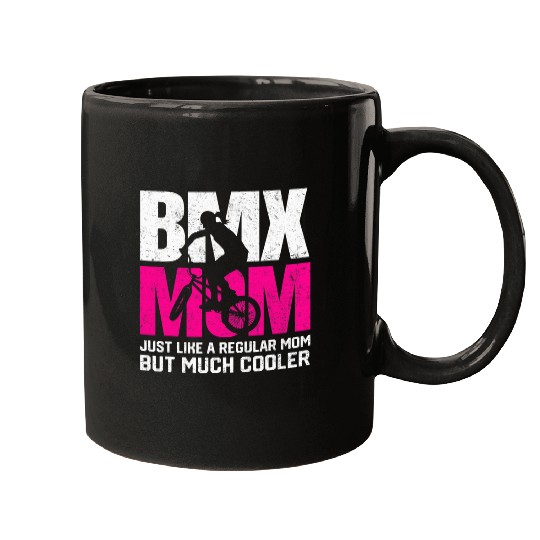 BMX Mom Mother Motocross Bike Racing Bicycle Rider Gifts Mugs
