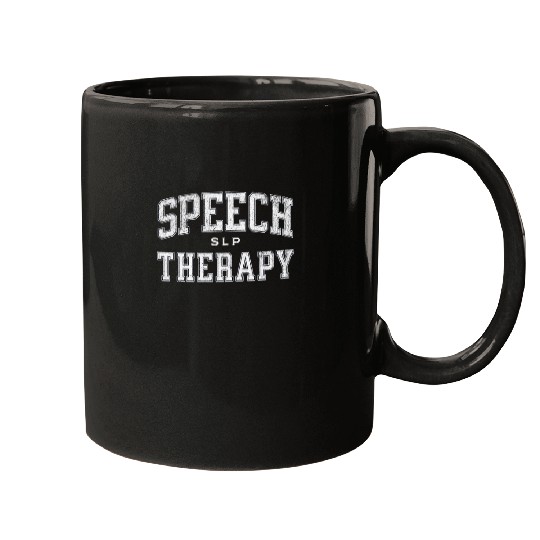 SLP Speech Therapist Speech Therapy University Grad Student Mugs