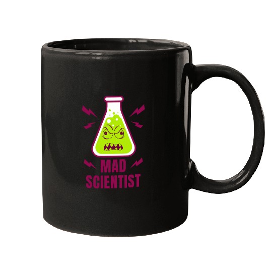 Mad Scientis Kids Youth Adult Science Teacher Funny Mugs