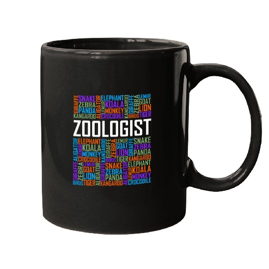 Zoologist Words Zoology Graduate Student Mugs