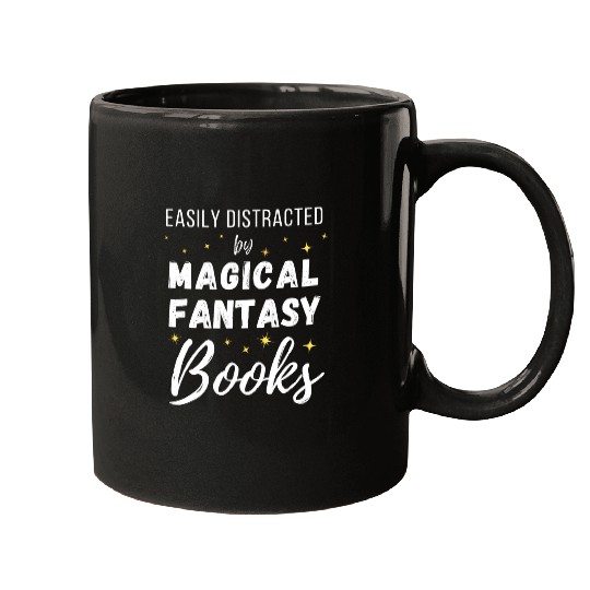 Magical Fantasy Easily Distracted by Magical Fantasy Books Mugs