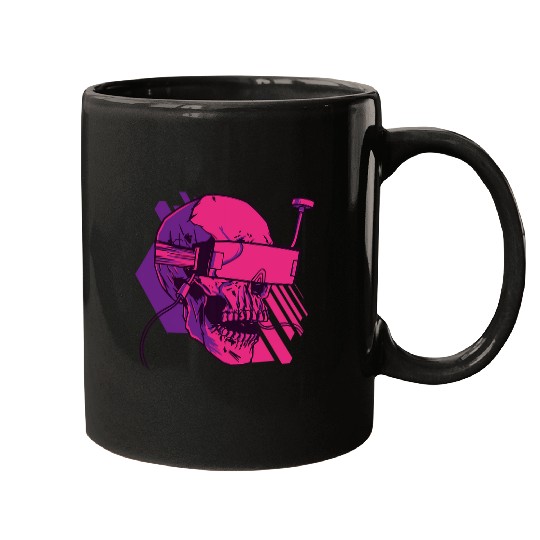 Fpv Skull Drone Pilot Mugs