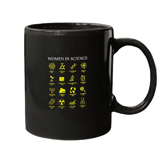 Women in Science Chemistry Scientist Feminist Chemist Mugs