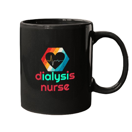 Womens Dialysis nurses Love Nursing Student RN Life Mugs