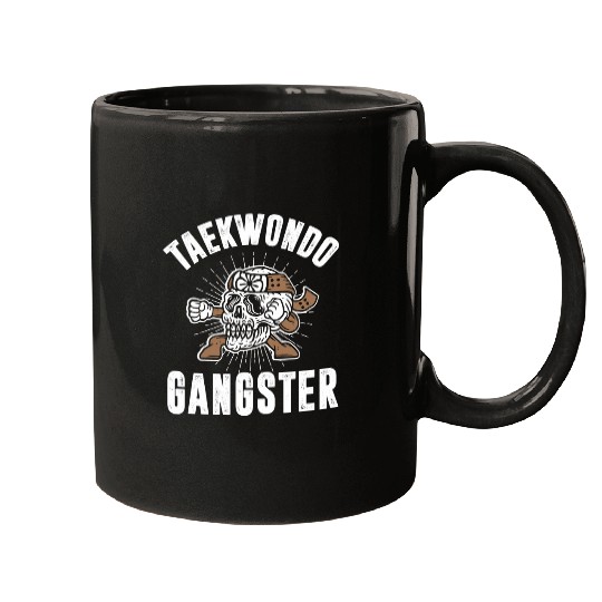 Taekwondo Funny Taekwondo Gangster Taekwondoin Mugs