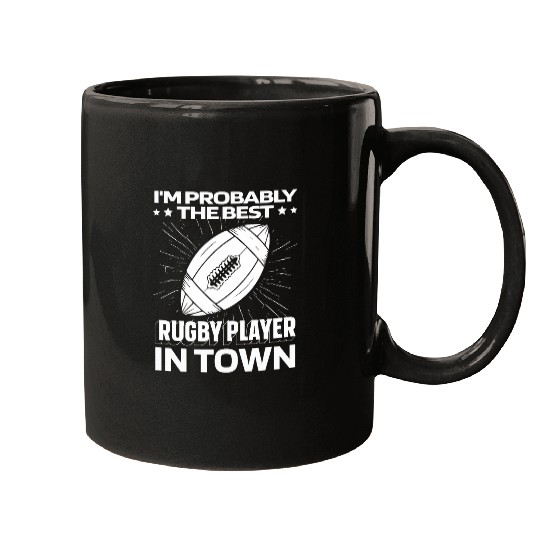 Funny Rugby Union Player League Rugby Mugs