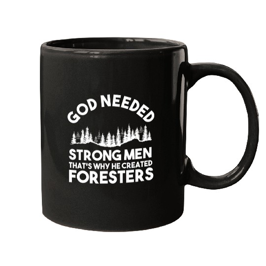Forest Forestry Worker Forester 2 Mugs