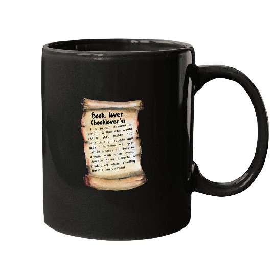 Book Lover Meaning And Funny Book Lover Definition Mugs
