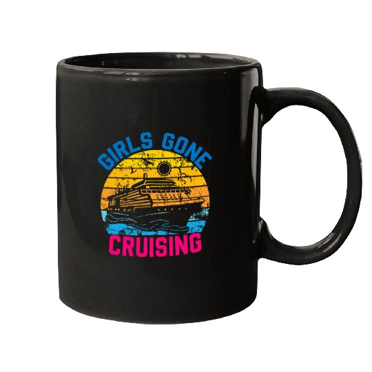 Matching Group Cruise Trip Girls Gone Cruising Summer Mugs