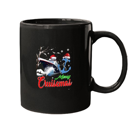 Merry Cruisemas Funny Cruise Ship Matching Family Christmas 1 Mugs