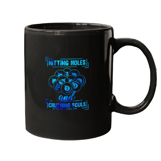 Cue Funny Billiards Pool Player Funny Mugs