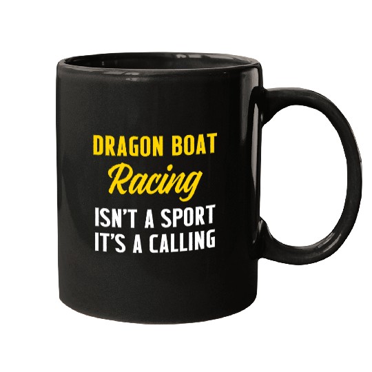 Dragon Boat Racing Hobby Boating Race Racer 4 Mugs