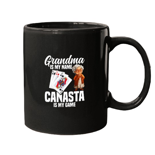 Canasta Grandma Score Pads Player Card Game Set Canasta Mugs