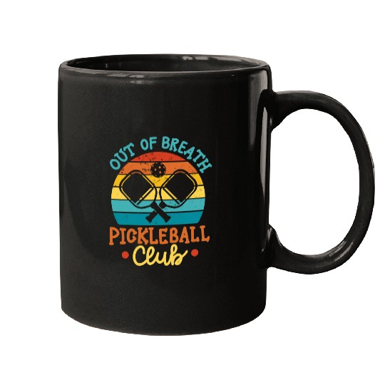 Out of Breath Pickleball Club Mugs