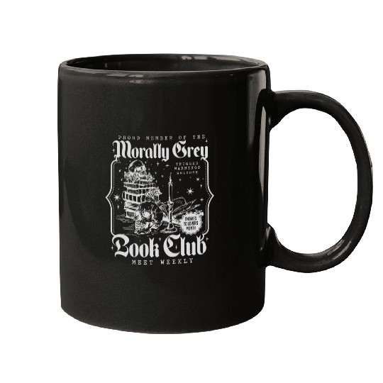 Morally Grey Book Club Morally Grey Is My Favorite Color 1 Mugs
