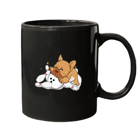 Dog Bowler Funny Bowling Sports Enthusiast For A Puppy Lover Mugs