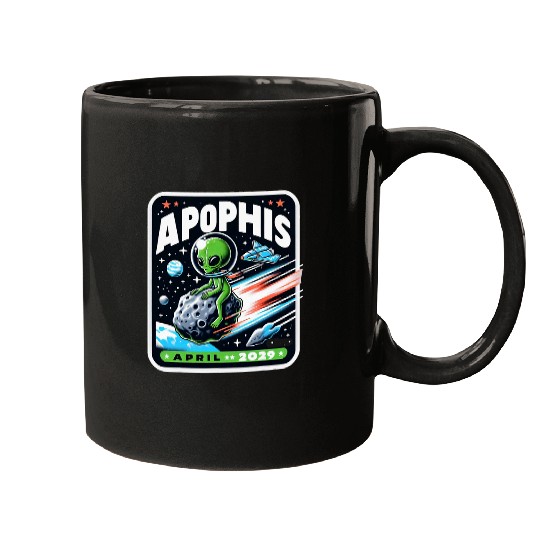 Apophis Asteroid 2029 Women Teens Kids Science Space Lovers Mugs