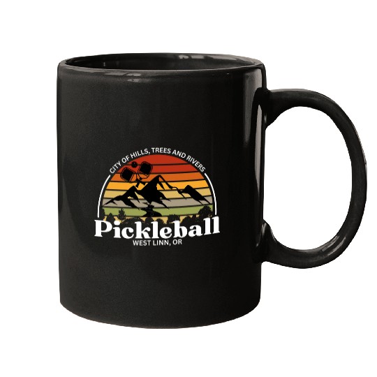 Oregon Pickleball Player Sports Pickleball Lover Mugs