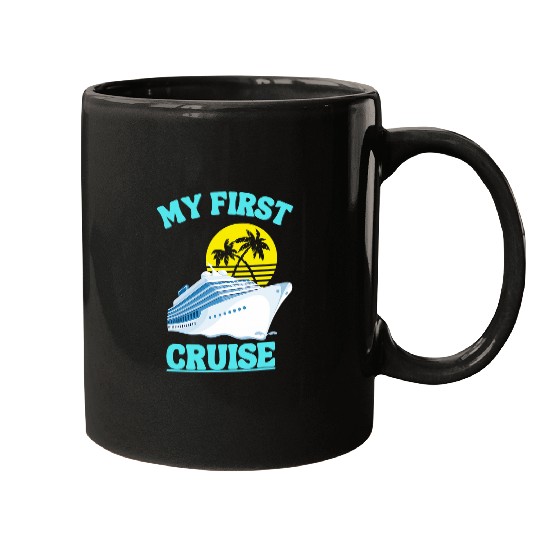 My First Cruise Boat Mugs