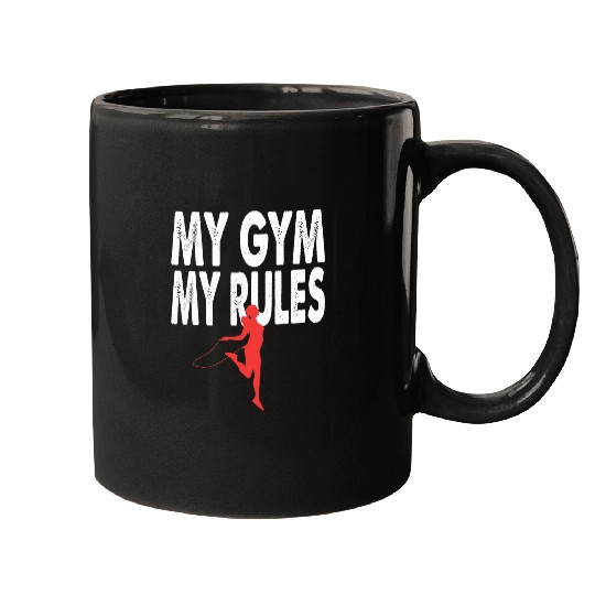 My Gym My Rules Bodybuilding Mugs