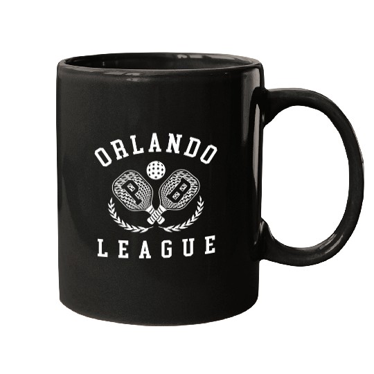 Orlando Pickleball League Pride Tee Team Uniforms Mugs