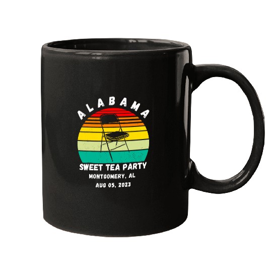 Survived Montgomery Riverfront Brawl Boat Sweet Tea Party Mugs