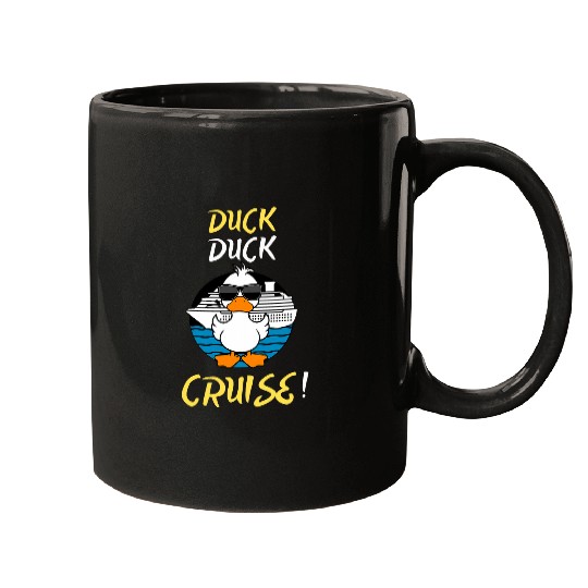 Duck Cruise Boat 8 Mugs