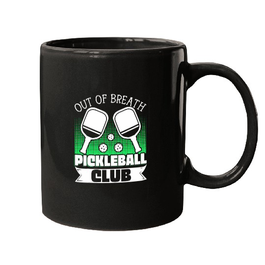 Out of Breath Pickleball Club 6 Mugs