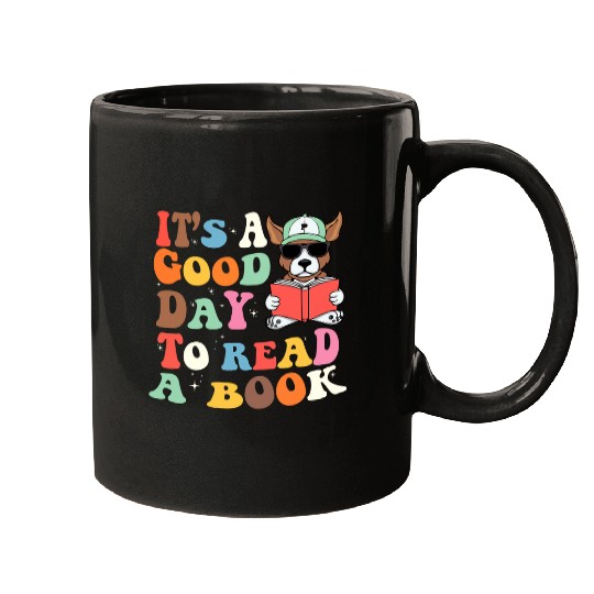Its a Good Day to Read a Book Librarian Teacher Kids Women 7 Mugs