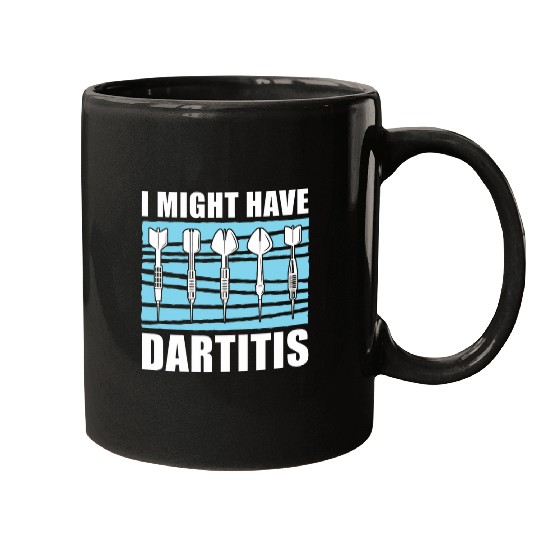 Darts Pub Dartboard Sports Dart Team Darts Player 1 Mugs