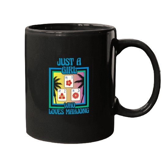 Mahjong Board Game Lover Chinese Mahjong Tiles Funny Mahjong 3 Mugs