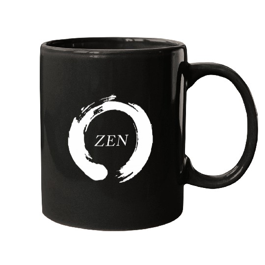 Zen Circle Yoga Kung Fu Mugs