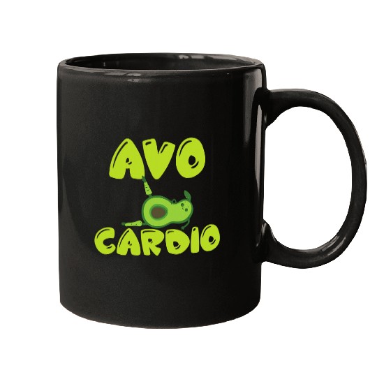 AvoCardio and Yoga for Weight loss with Avocado Diet Mugs