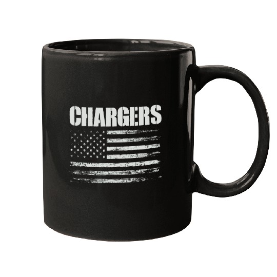 Chargers USA Flag Covington High School Pride Mugs
