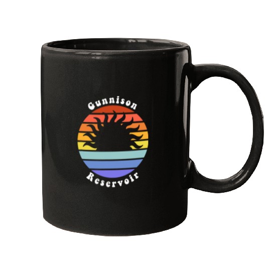 Gunnison Reservoir Utah Sunrise Family Vacation Souvenir Mugs